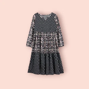 Carter's Kid Floral Drapey Twill Dress NWT Size 4, 5, 7, 8 - Picture 1 of 2