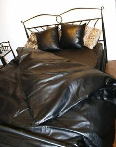 REAL LEATHER DUVET COVER 100% GENUINE LEATHER