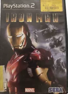 IRONMAN Sony PlayStation 2 PS2 Game - Picture 1 of 3
