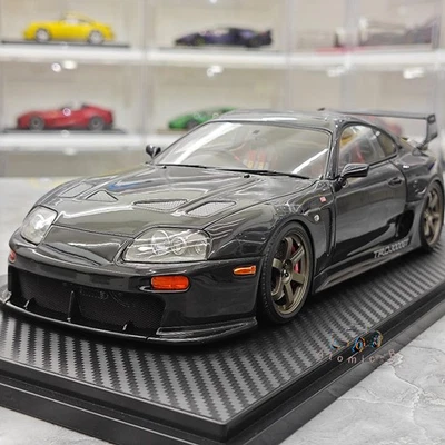 Ignition model IG 1:18 Toyota Subaru A80 TRD 3000GT JDM Black Resin Car Model - Image 1 of 4