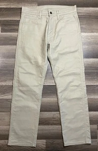 Levi's Khaki Denim Hose Workwear Passform 30x28 Herren Gerades Bein Baumwolle Komfort - Bild 1 von 7
