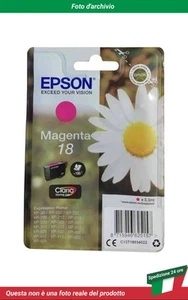 C13T18034022 Epson Expression Home XP-305 Cartuccia Inchiostro Magenta - Afbeelding 1 van 4