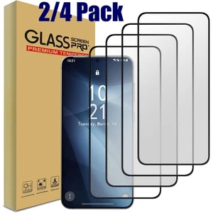 2/4-Pack Clear Tempered Glass Screen Protector Film For Samsung Galaxy S25 Edge - Picture 1 of 22