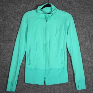 Lululemon Jacket Womens Size 9 Mint Green Sportswear Pockets Stretch - Picture 1 of 6