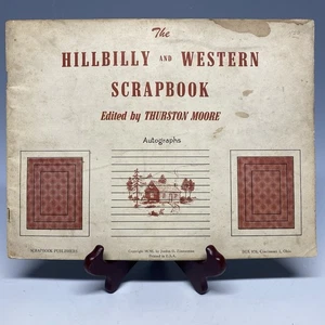 Vintage 1950 Hillbilly & Western Scrapbook Thurston Moore Country Music - Picture 1 of 5