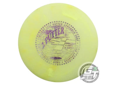 USED Lightning Standard #2 Putter 168g Yellow Purple Foil Putter Golf Disc - Image 1 of 2