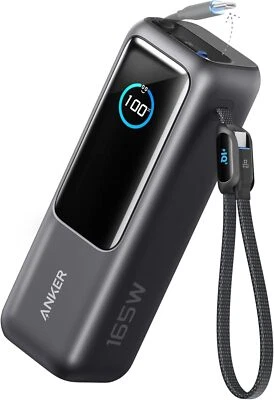 Anker Laptop Powerbank 25000mAh externer Akku 3X 100W USB-C Ports & Kabel - Bild 1 von 4