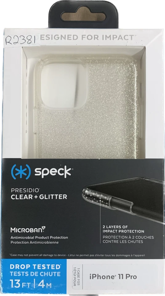 Funda Speck Presidio iPhone 11 Pro - Transparente/Brillo Foto 1 de 1