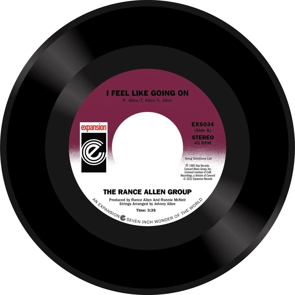 Rance Allen Group,the - I Feel Like Going on/Can'T Get Enough SINGLE LP NEU OVP - Bild 1 von 1