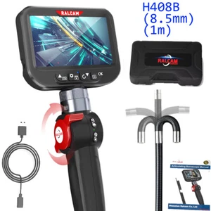 LOTE de boroscopio articulado bidireccional HD IP67 impermeable y a prueba de aceite pantalla IPS de 8,5 mm - Imagen 1 de 16