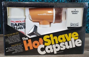 Vintage The Hot Shave Capsule ORANGE 1976 Clairol MODEL CAP-3 NEW OLD STOCK - Picture 1 of 15