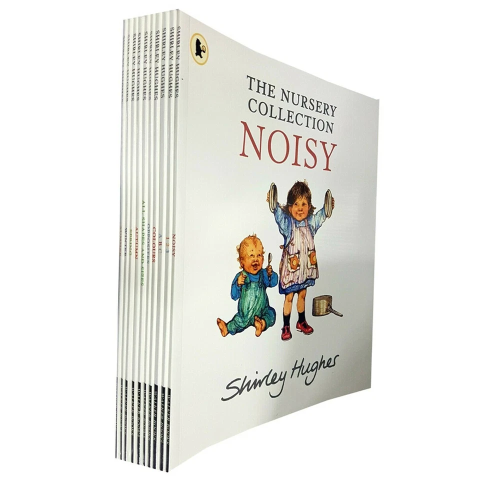 Alfie Collection Shirley Hughes 10 Books Set in Bag Alphabets Numbers Big Boys