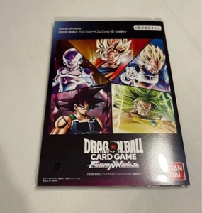 Dragon Ball Fusion World Premium Card Collection 01 Leader Juego de 6 cartas Japón Nuevo - Imagen 1 de 3
