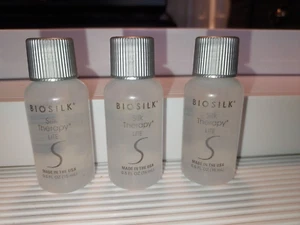 Lot Of 3~**BIOSILK SILK THERAPY**~ Travel Size~0.5 Oz~15ML~Sealed - Picture 1 of 3
