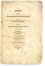 Benjamin Pollard ADDRESS TO THE MASSACHUSETTS CHARITABLE FIRE SOCIETY 1811