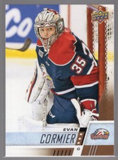 2017/18 Upper Deck CHL (#139) - EVAN CORMIER (g)