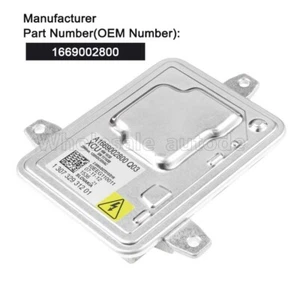 Xenon Steuergerät Vorschaltgerät Ballast A1669002800 Für Mercedes C-Klasse W204 - Bild 1 von 6