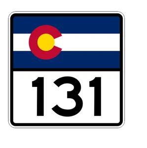 Colorado State Highway 131 Sticker Decal R1854 Highway Sign - Picture 1 of 1