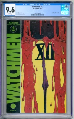 Watchmen 12 CGC Graded 9.6 NM+ Alan Moore DC Comics 1987 - Image 1 of 2