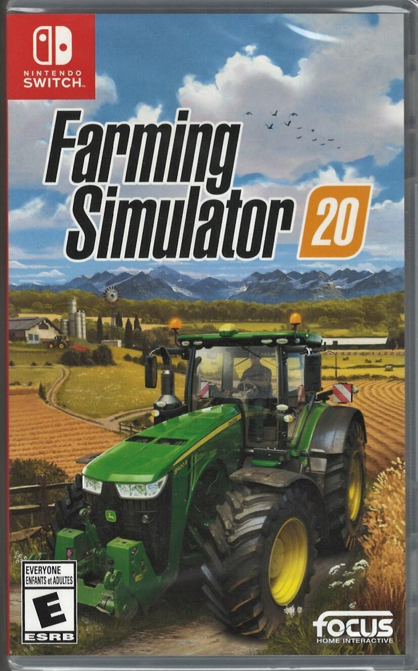 Farming Simulator 20 NSW (Brand New Factory Sealed US Version) Nintendo Switch,N