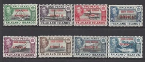 FIDS 1944 SOUTH GEORGIA – SET OF 8 COMPLETE. SG B1-B8. MOUNTED MINT - Picture 1 of 1