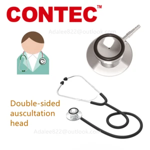 Hand held Medical stethoscope Double-sided auscultation head Sound amplifier New - Picture 1 of 5