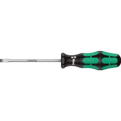 Wera 05007620001 Kraftform Plus 334 Slotted Screwdriver, Lasertip 6.0 x 125mm - Image 1 of 4