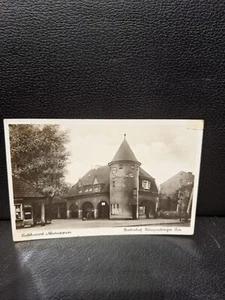 postkarte luftkurort neuruppin bahnhof rheinsberger tor - Picture 1 of 2
