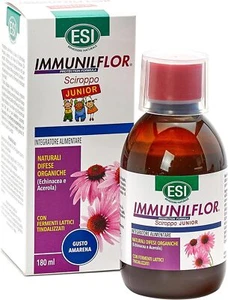 ESI Immunilflor Sciroppo Junior, Verde, 180 Millilitri - Foto 1 di 5