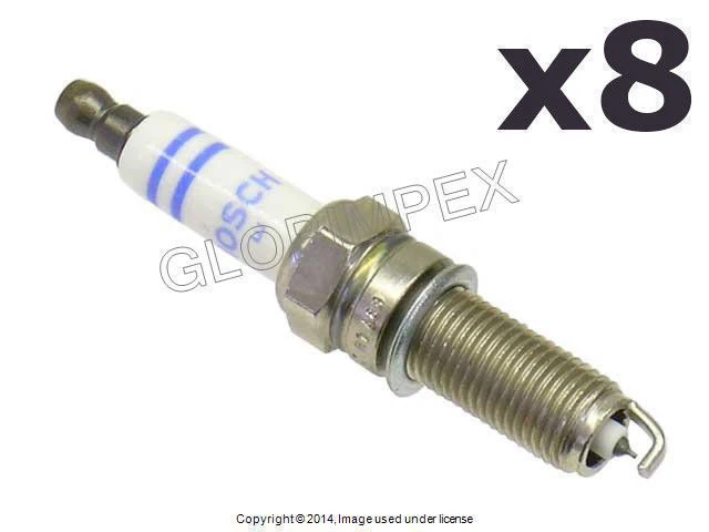 Mercedes 2007+ 8cyl Spark Plug Bosch YR-7-MPP-33 NEW (8) + 1 YEAR WARRANTY - Image 1 of 1
