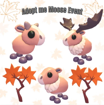 Roblox Adopt me Every Moose! 🍂