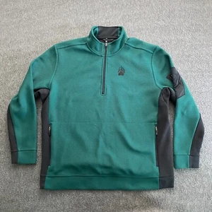 Alaskan Hardgear Duluth Fleece Lined 1/4 Zip Jacket Mens 2XL Green Graveltec - Picture 1 of 5