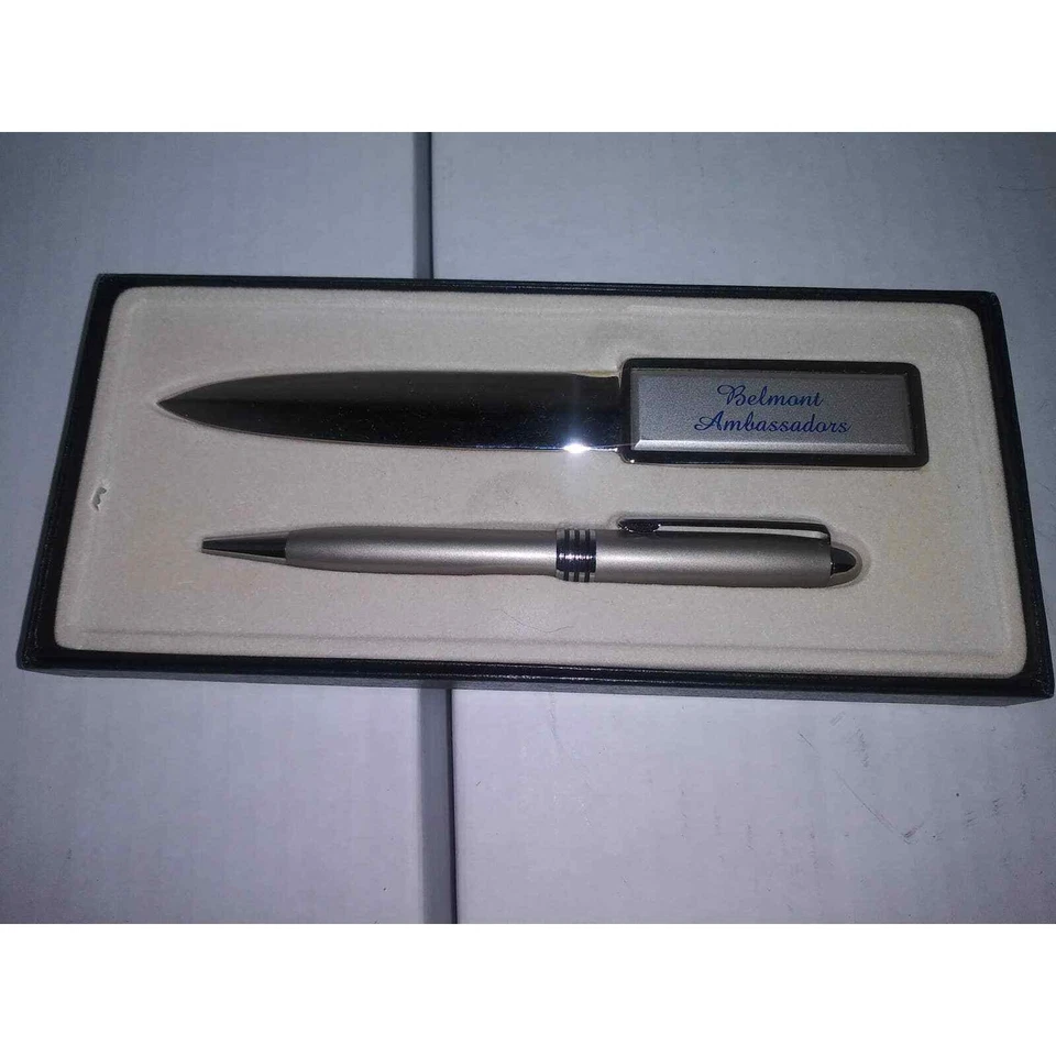 Juego de abridor de letras y bolígrafos Belmont Ambassadors Foto 1 de 1