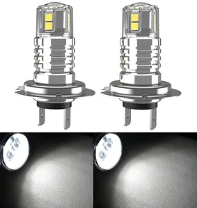 LED 20W H7 White 4300K Two Bulbs Head Light DRL Daytime Replacement Upgrade EO - Picture 1 of 13
