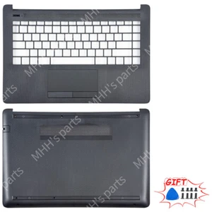 Funda para portátil HP 240 G7 245/246 G7 14-CK 14-CM/DG reposaplameses reparación inferior negra - Imagen 1 de 5