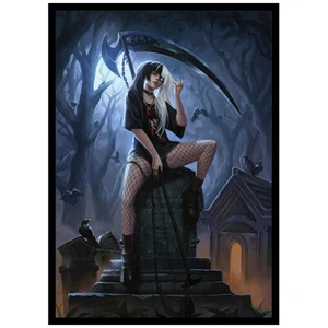Riley Raes - Daddy's Little Devil - MTG Size - 100 Smooth Matte Card Sleeves - Picture 1 of 4