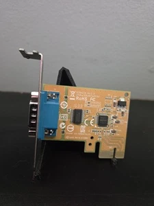 Carte PCIe de bureau Dell 0NT0HM 1 port série RS232 profil bas NT0HM - Photo 1/2