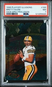 1996 Playoff Illusions XXXI Spectralusion #100 PSA 7 - Bild 1 von 2