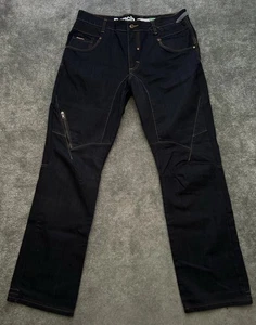 Bench Industrial Reg W36” L34” dunkelblau Work Wear Jeans mit Logos NEU - Bild 1 von 20