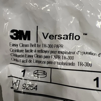 Cinturón 3M Easy Clean TR-327, para Versaflo TR-300 PAPR Foto 1 de 4