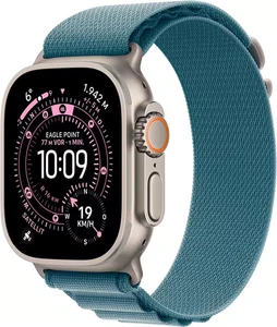 Apple Watch Ultra 3 Natural Titan 49mm Alpine Light Blue Neu original versiegelt - Bild 1 von 4