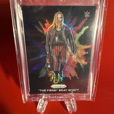 2024 WWE Prizm Bray Wyatt Black Colorblast  - Image 1 of 4