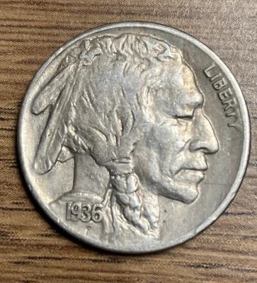 1936-S Buffalo Nickel - Image 1 of 4