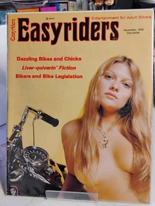 November 1976 VINTAGE EASY RIDERS MAGAZINE BAGGED AND BOARDED NICE! - Picture 1 of 3