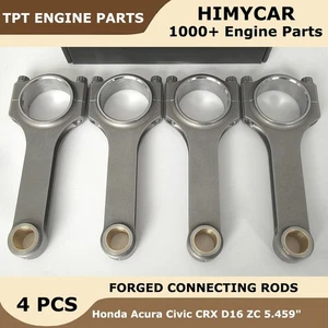 Varillas de conexión de haz en H para Honda Civic CRX Si D16/ZC varillas forjadas - Imagen 1 de 6