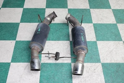 11-14 Mustang GT 5.0L Motor Aftermarket Pair LH RH Axle Back Exhaust Mufflers OE - Image 1 of 4