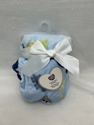 Новый родителей выбор динозавра одеяло синий серый зеленый Walmart мягкий флис милый - Изображение 1 из 4