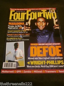 FOUR FOUR TWO #124 - DEFOE - WRIGHT-PHILLIPS - DEC 2004 - Picture 1 of 1