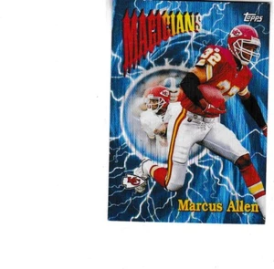 1997 Topps Chrome Magicians rifrattore #3 Marcus Allen Kansas City Chiefs - Foto 1 di 1