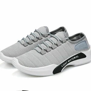 Men's Women's Sports Shoes Running Trainers Casual Lace Up Walking Gym Sneakers - Picture 1 of 6